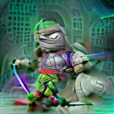 Leonardo vs Shredder: A TMNT Showdown