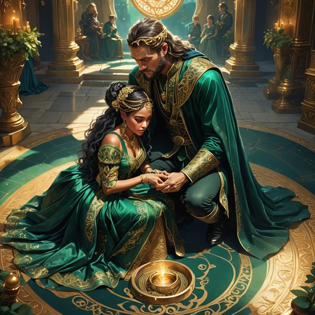 Fantasy Proposal in Ornate Digital Matte Painting