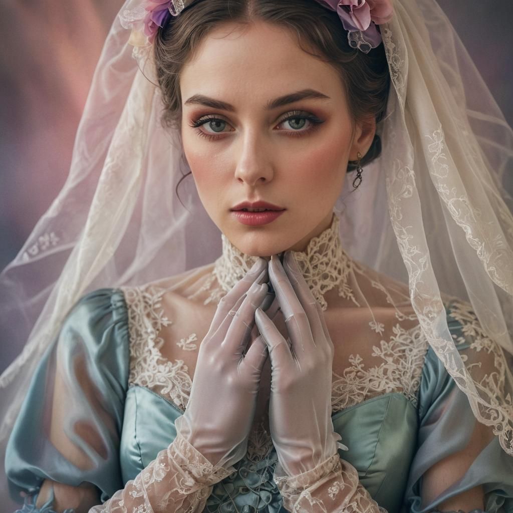 A Satin Wonderland of Sissy Satin Headscarves, Sissy Satin S...