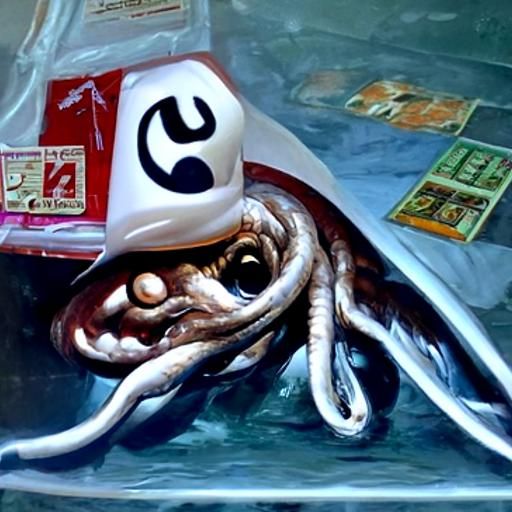 Giant Squid and Dr. Mario Play Monopoly
