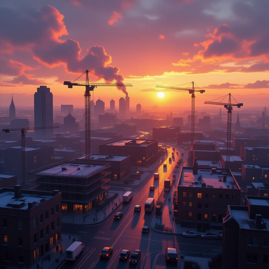 Resilient City Rises: Dystopian Sunset in England