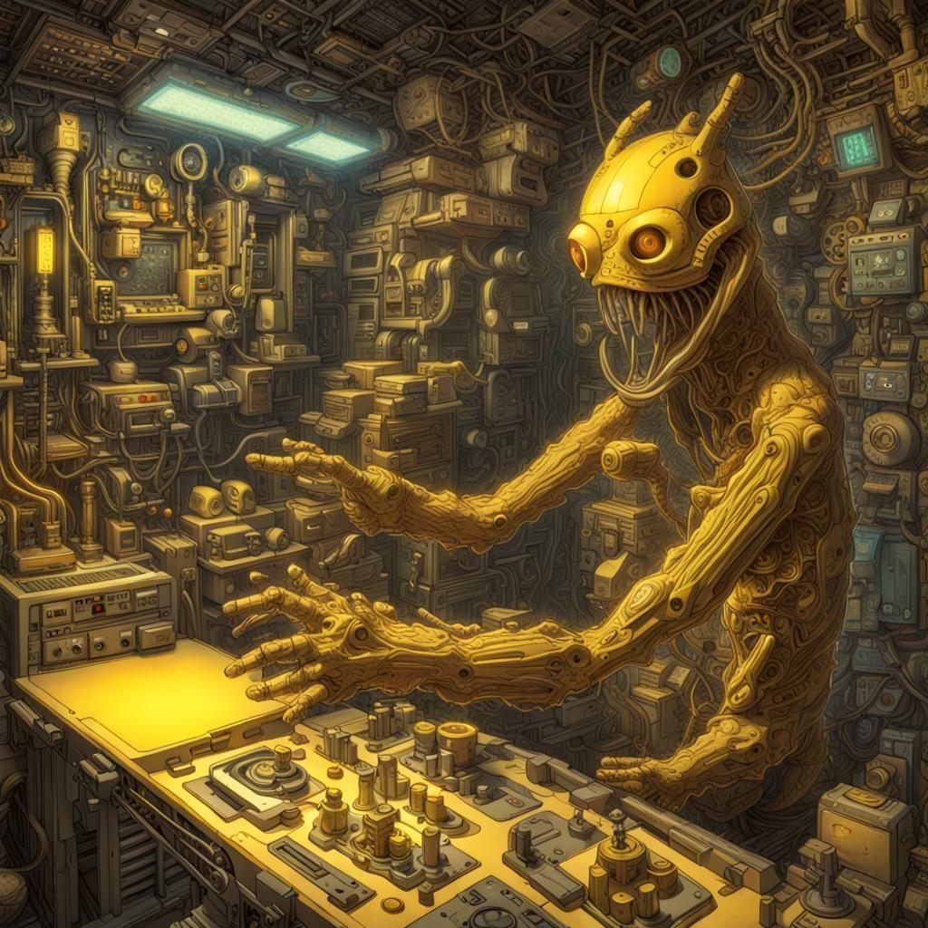 Sci-Fi Lord of Pneumatic Counter Beavers