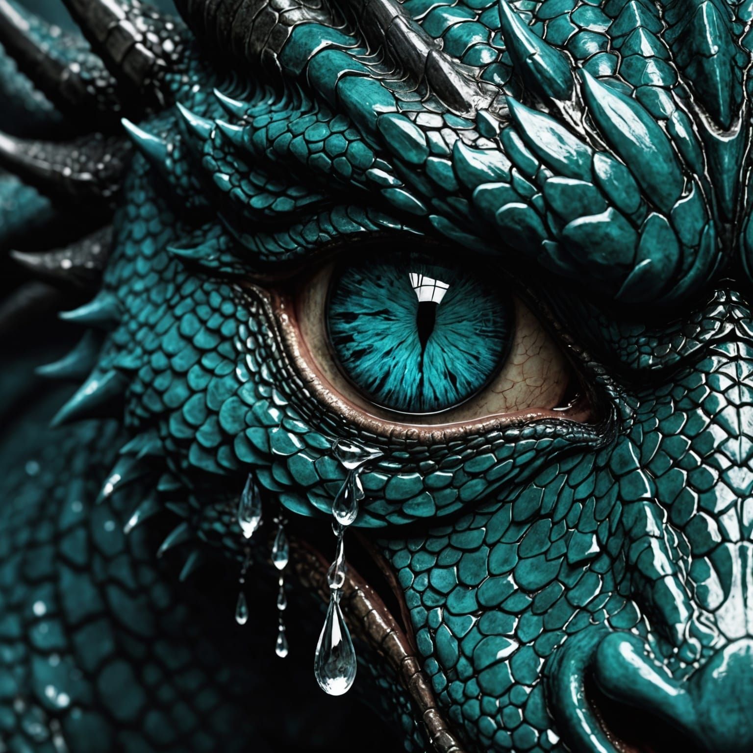 Dragon Tear Close-Up