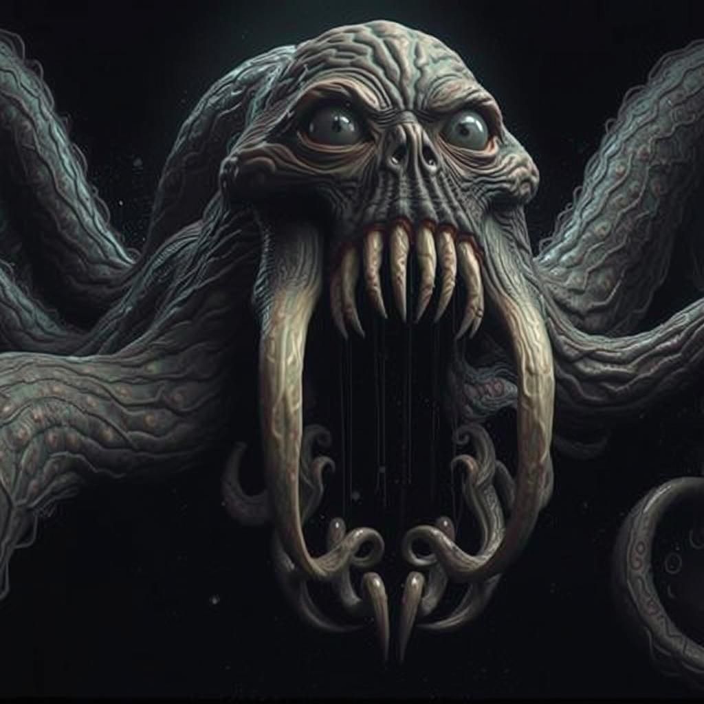 Hyper-Realistic Photograph of Yog-Sothoth From Cthulhu Mytho...