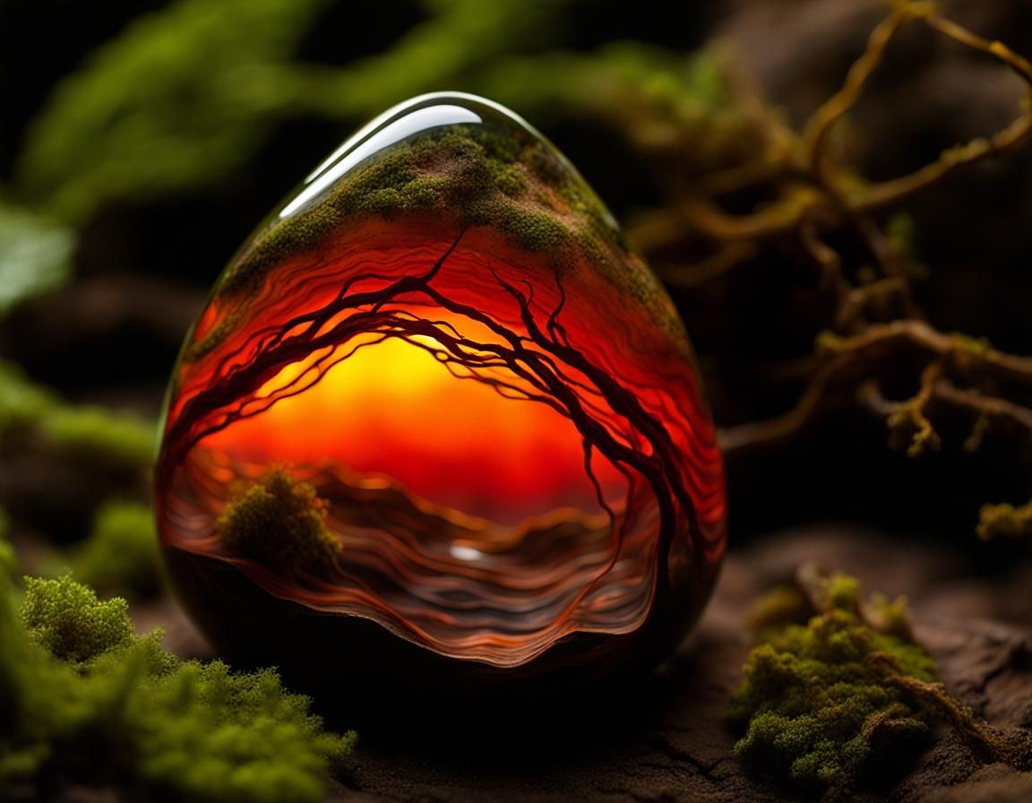 Surreal Soulscape of Glass and Stone