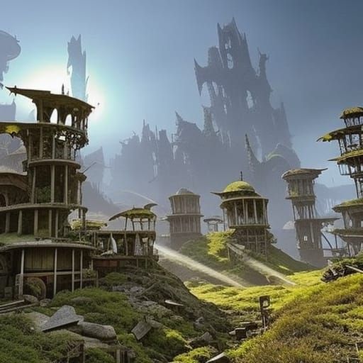 Post-Apocalyptic Wonderland: Hauntingly Beautiful Wasteland
