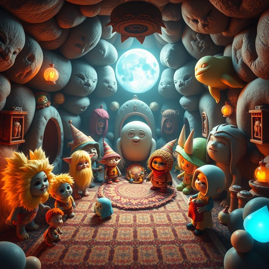 Surreal Little Big Planet Characters Populate Mysterious Cha...