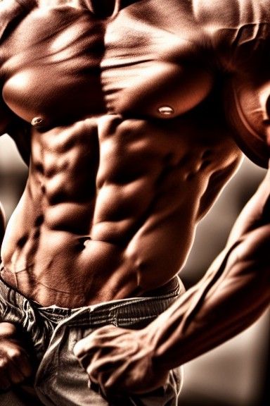 Hyperdetailed Portrait of the World's Strongest Man