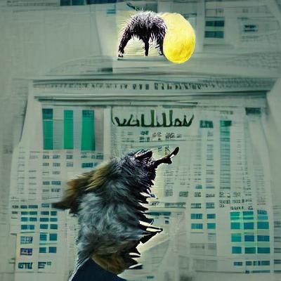 Werewolf on Wall Street: A Powerful Image