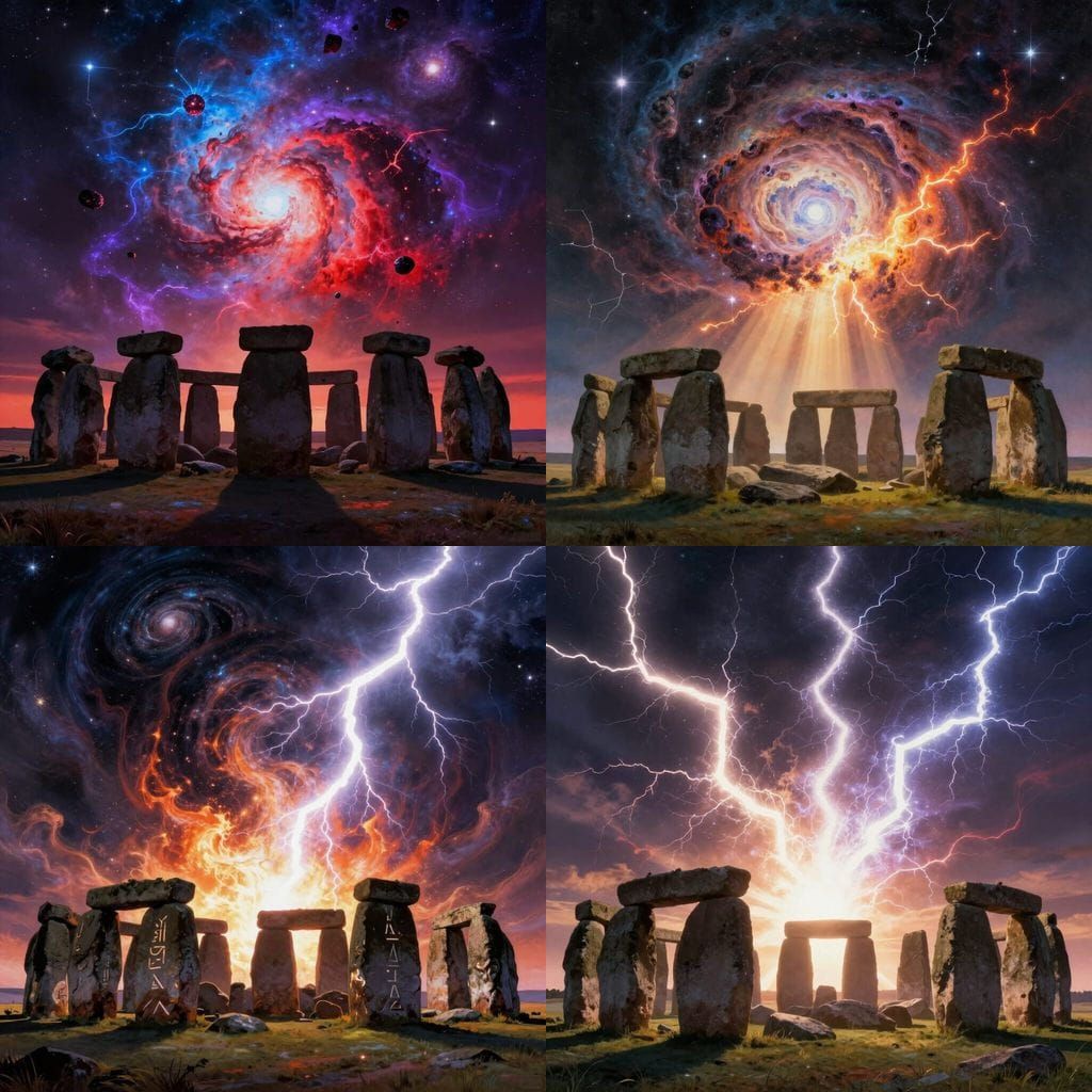 Time's Beginning and End Clash at Stonehenge