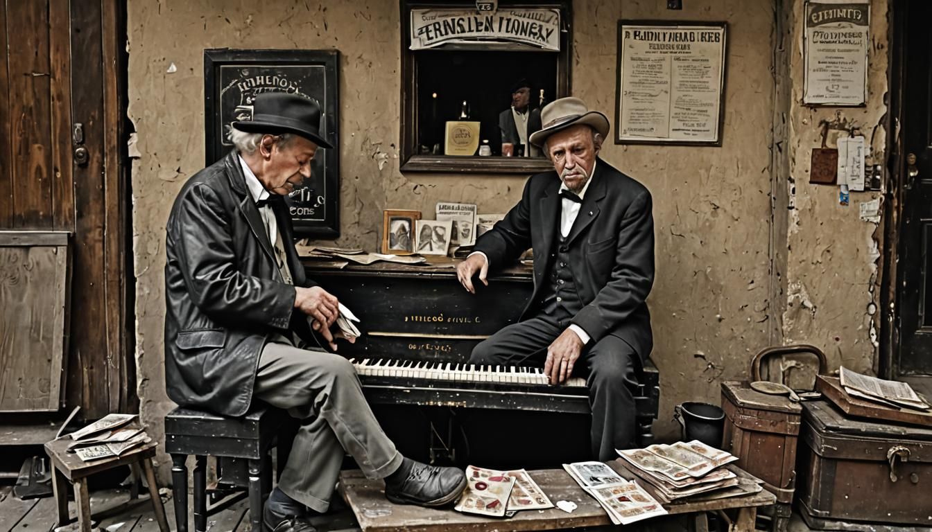 Gritty Honky-Tonk: The One-Armed Pianist's Song