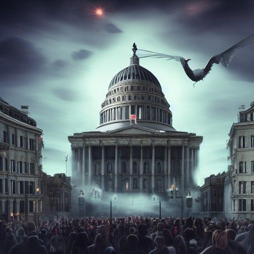 Hyperrealistic Conspiracy Theory Concept in 8K