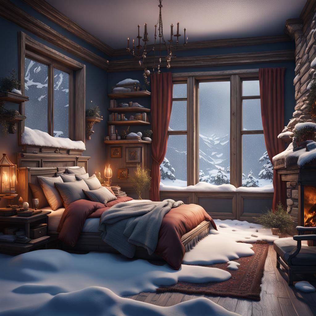 Winter in room ...
