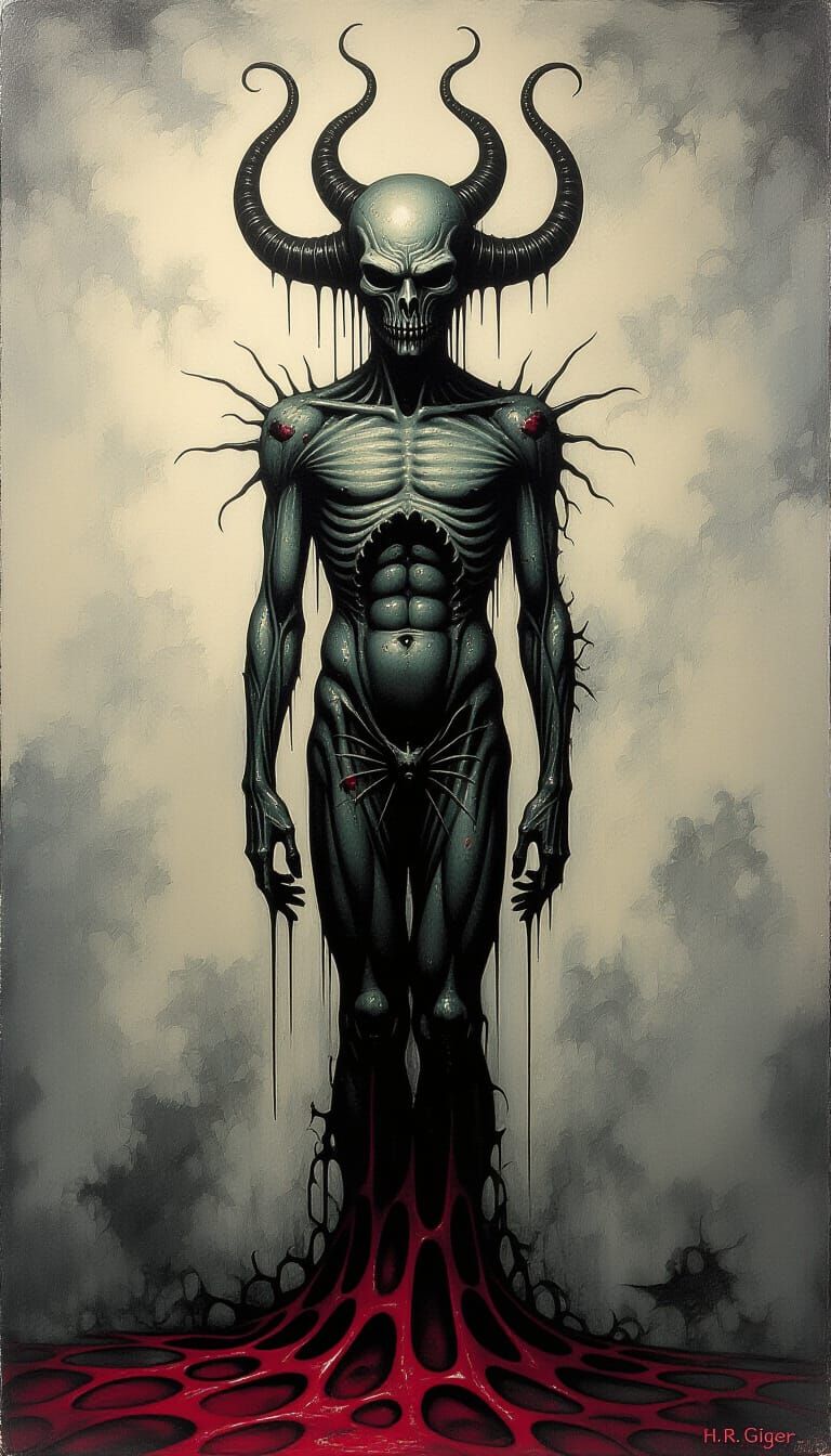 Decaying Mind in Gritty Biomechanical Style