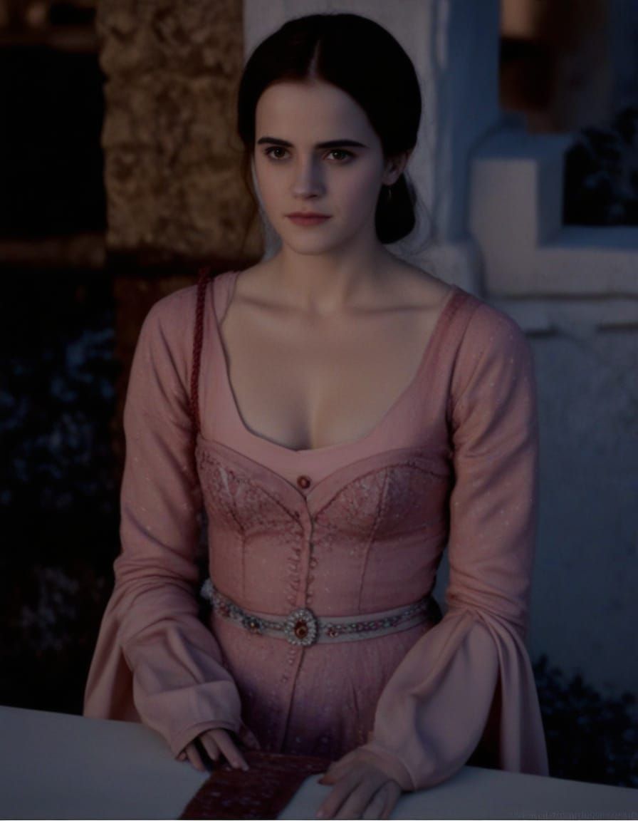 Ethereal Portrait of Hatice Sultan in Ottoman Fantasy