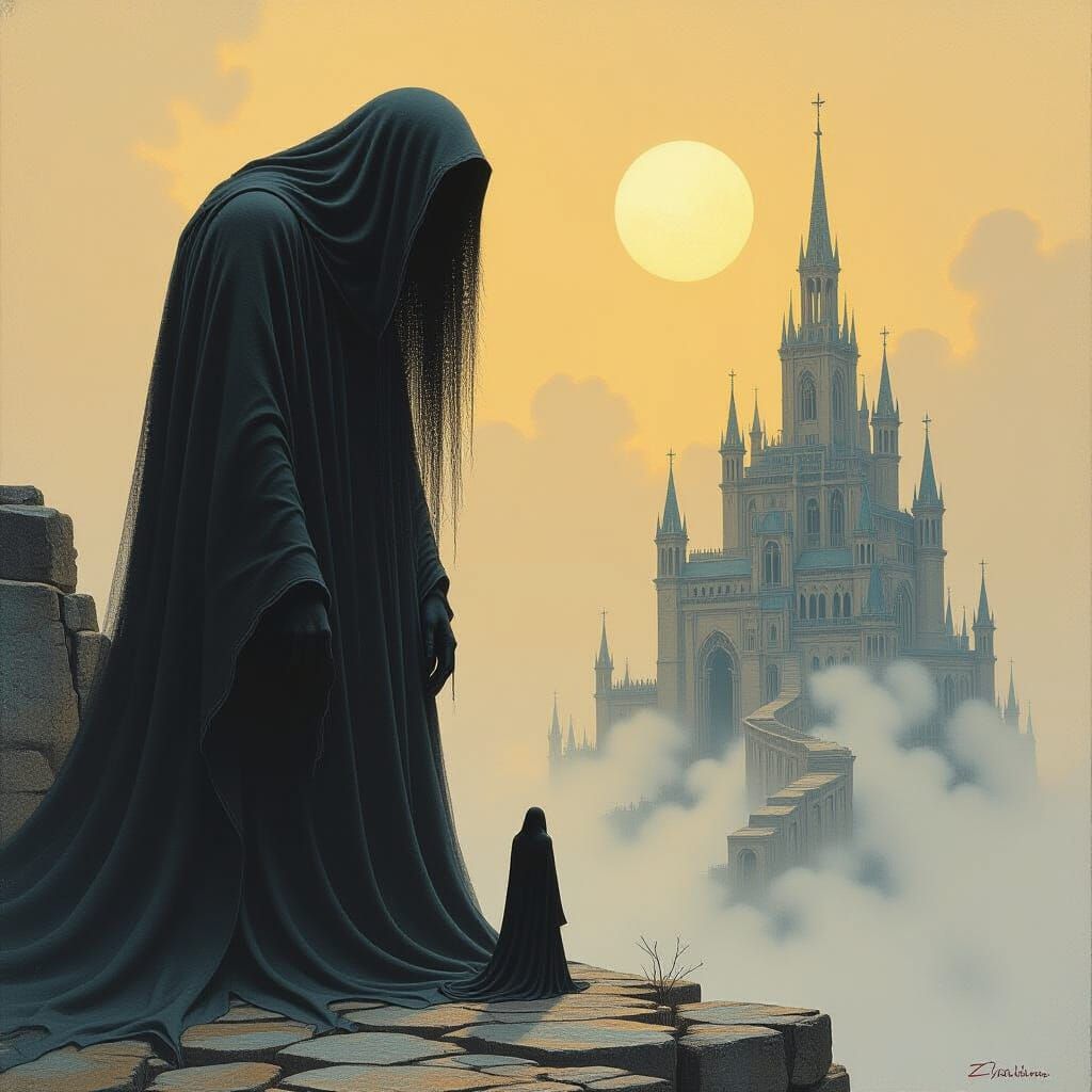 Mighty Dark Influence: Grimdark Fantasy Art