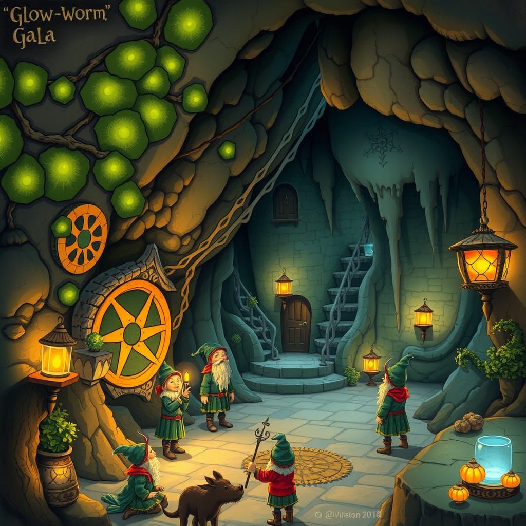 Glow-worm Gala: Enchanted Cavern Celebration