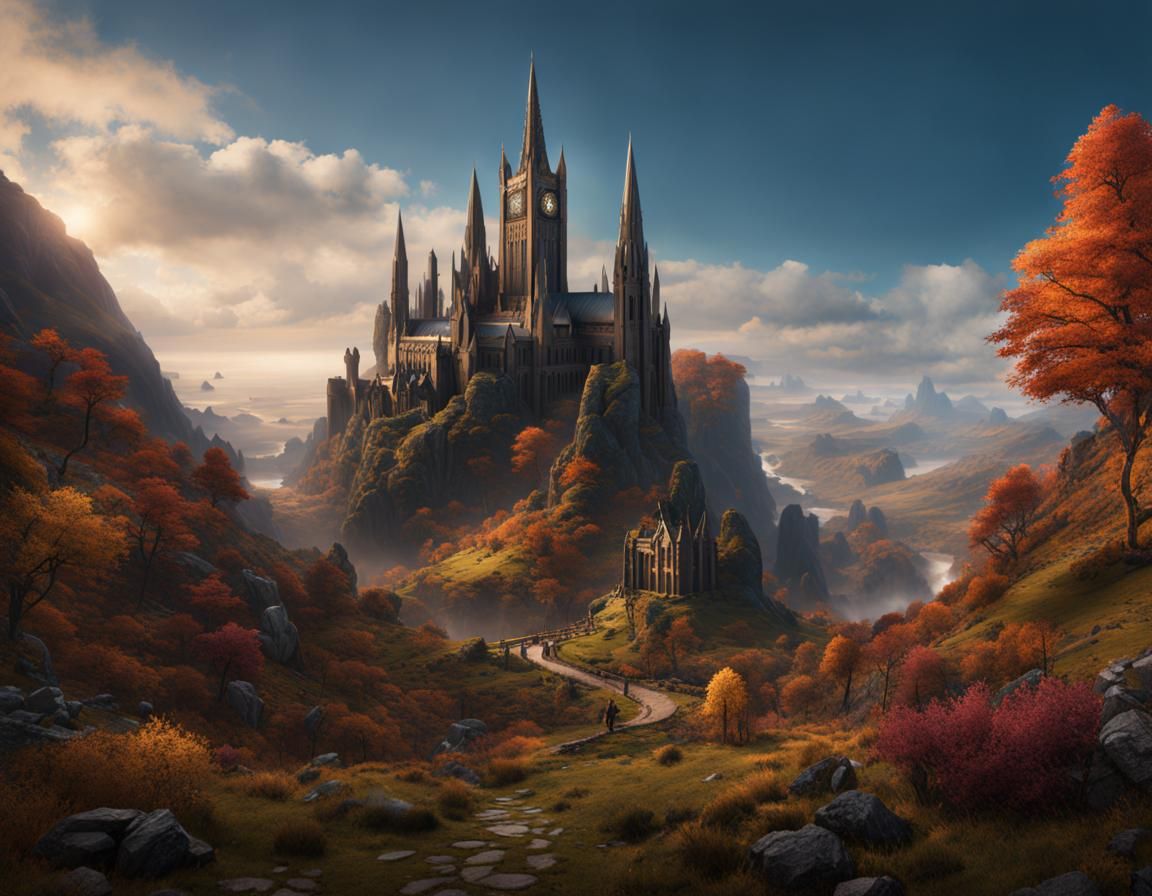 Gallifrey Inspired Landscape