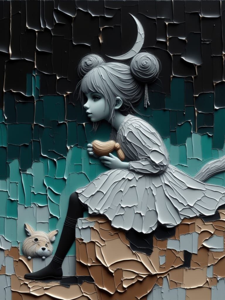 Occult Battlefield Illustration: Galactic Researchers and Go...