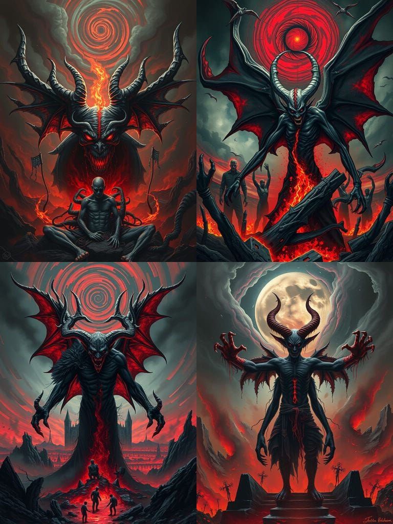 Demonic Inferno: Morbid Fine Art in Underground Style