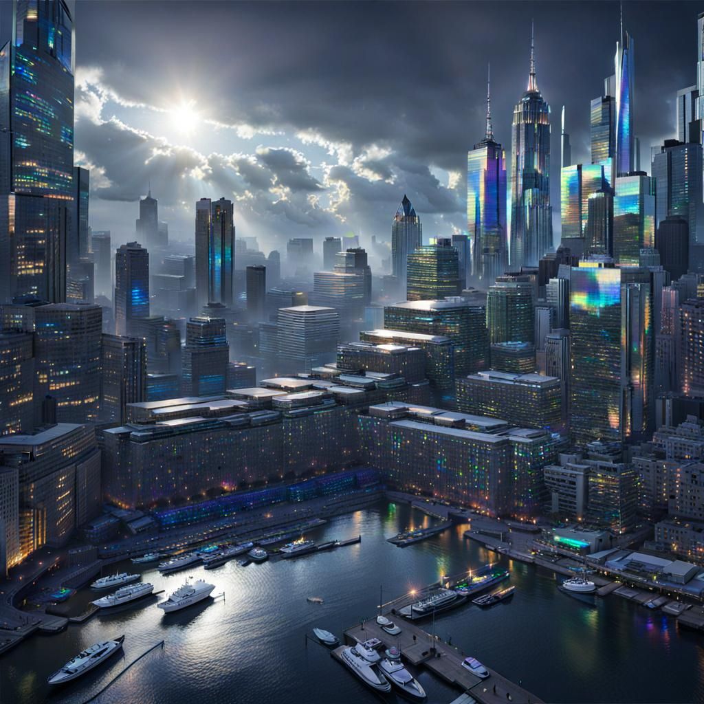 Holographic Chrome Design