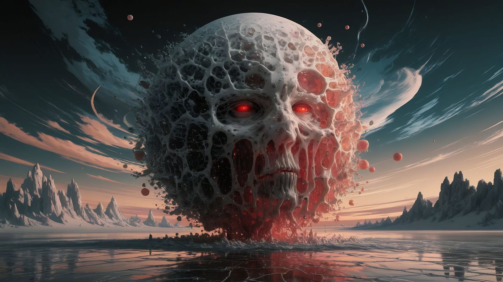 Metaphysical Jiu-Jitsu Art in Abstract Style