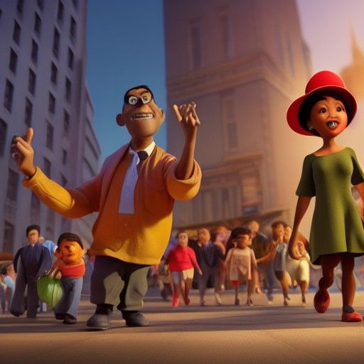 Civil Rights Reimagined as Pixar-Style 3D Art