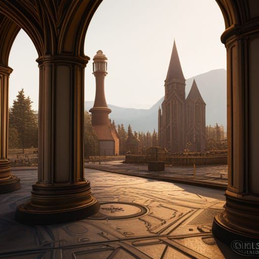 Detailed Matte Painting of Hillary Clinton in 8K