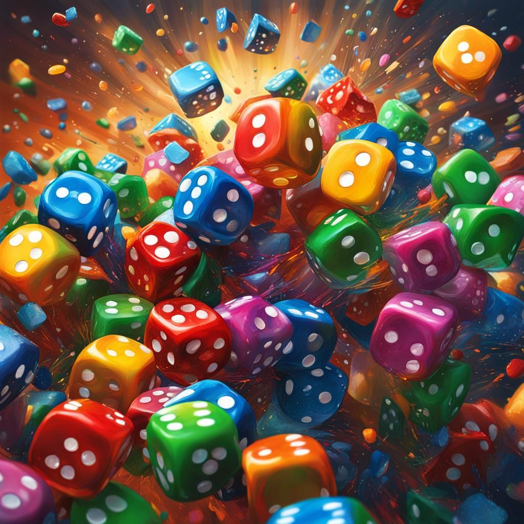 Hyperrealistic Lucky Face in Splash Art Style