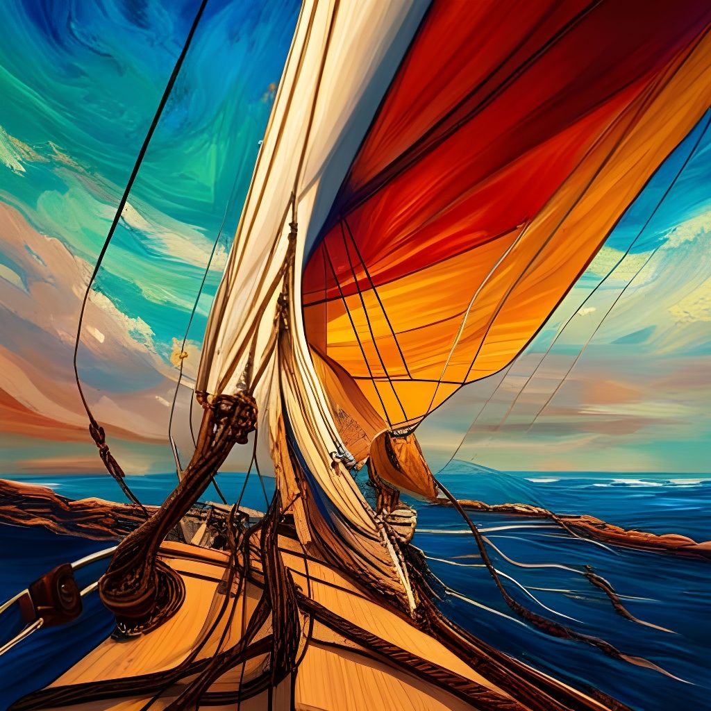 Abstract Art: Sailing the World in Detail