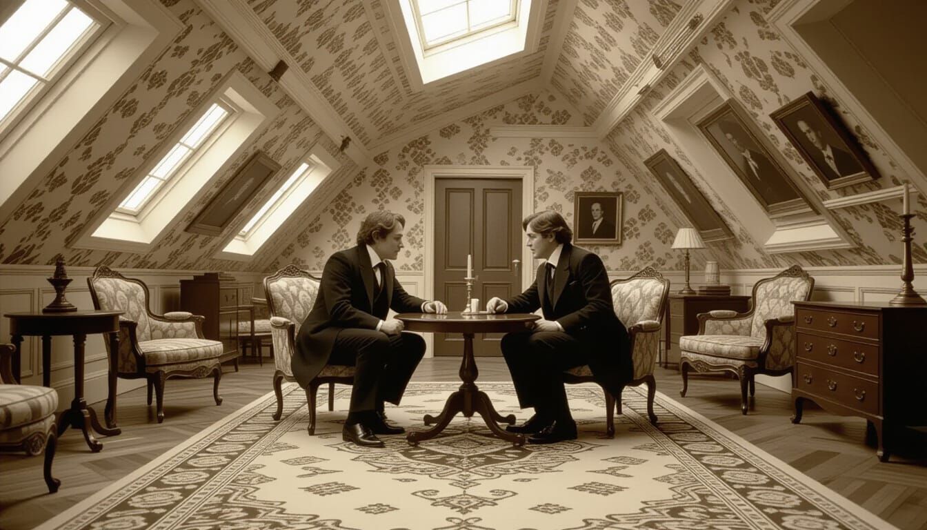 Wilde and Douglas in Gravity-Defying Room
