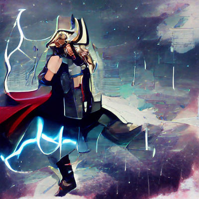 AI Generated Image of Thor