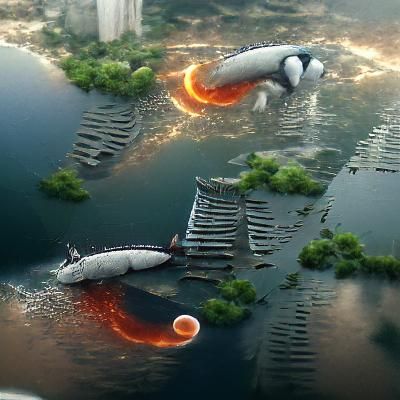 Koi Versus Kitmitsu: Detailed Matte Painting Battle