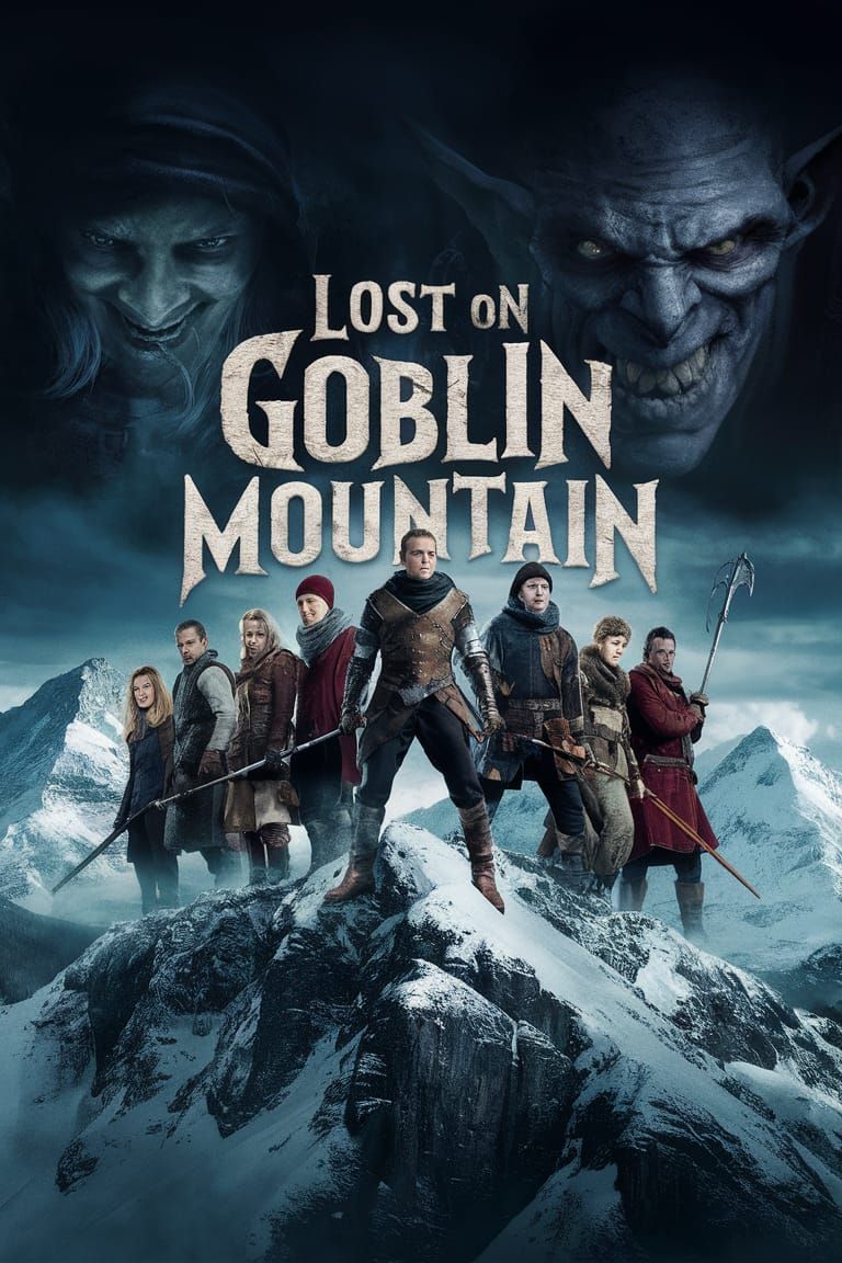 Lost on Goblin Mountain: Fantasy Adventure Movie Poster