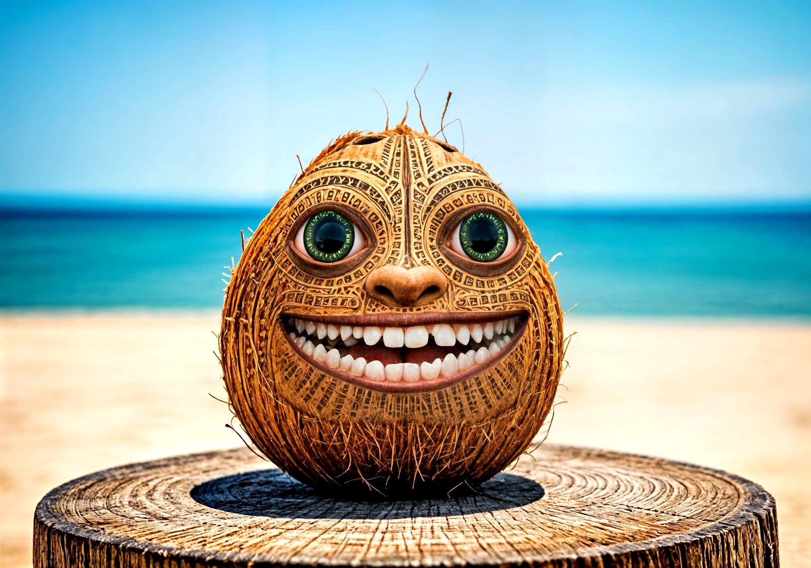 Chibi Coconut Beachcomber