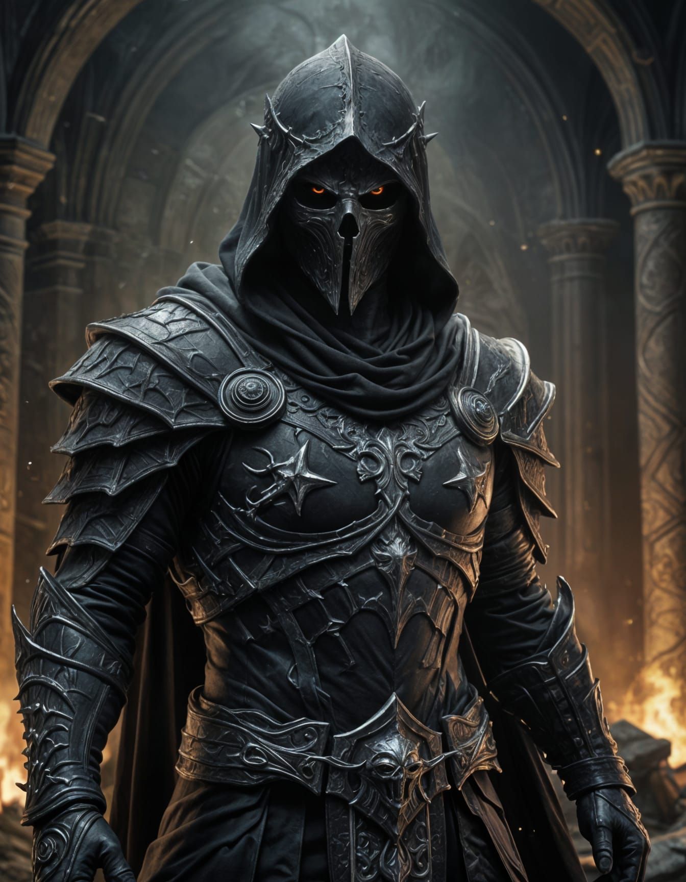 Fallen Angel Samael Embodies Infernal Terror in Realistic Da...