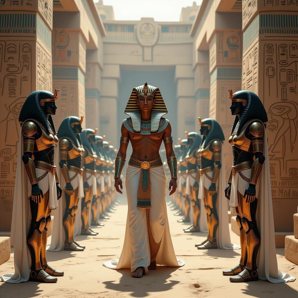 Pharaohs and Robots: Ancient Egypt in Retrofuturism