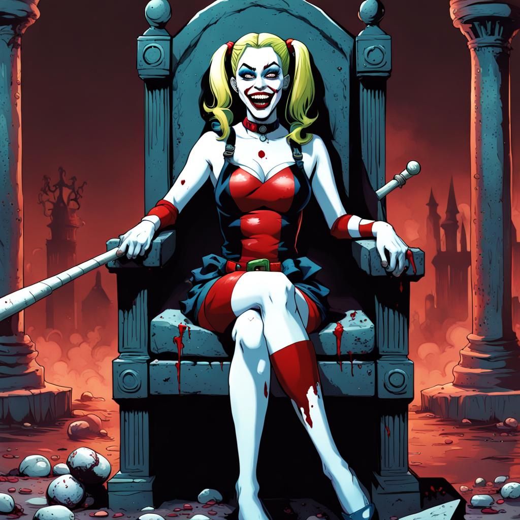 Harley Quinn Zombie mode