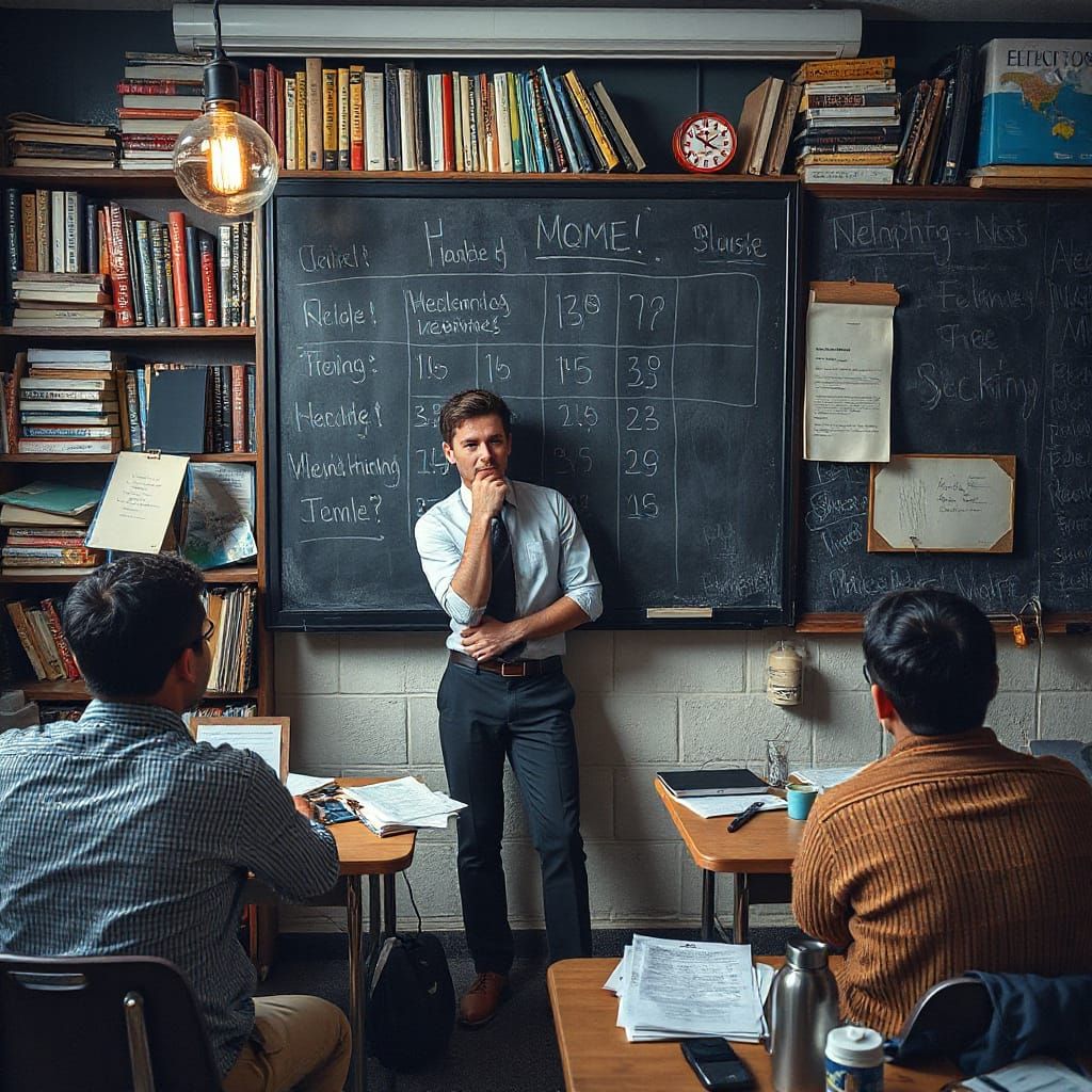 Amazing Nuisance Teacher AI Concept