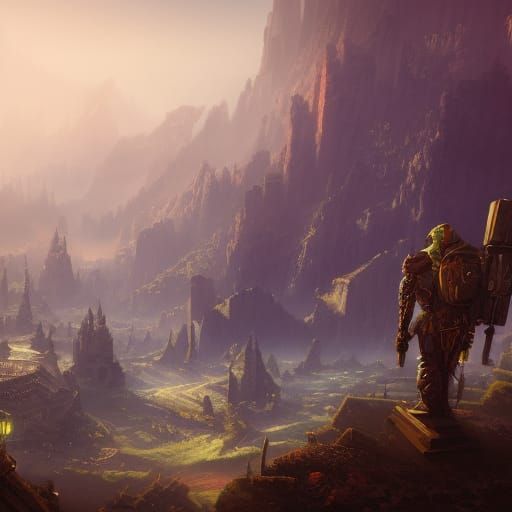 Detailed Matte Painting of a Hacker in 8K