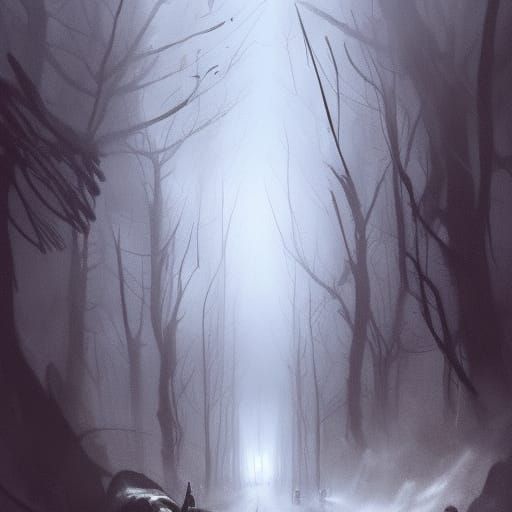 Sinister Road to Hell in Gothic Style