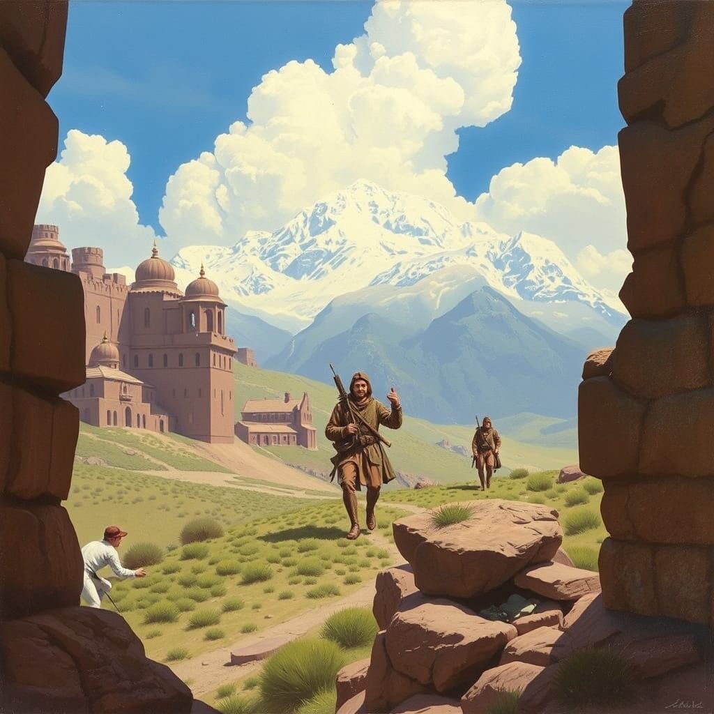 Ancient Roman Legionnaire in Imperial Armor