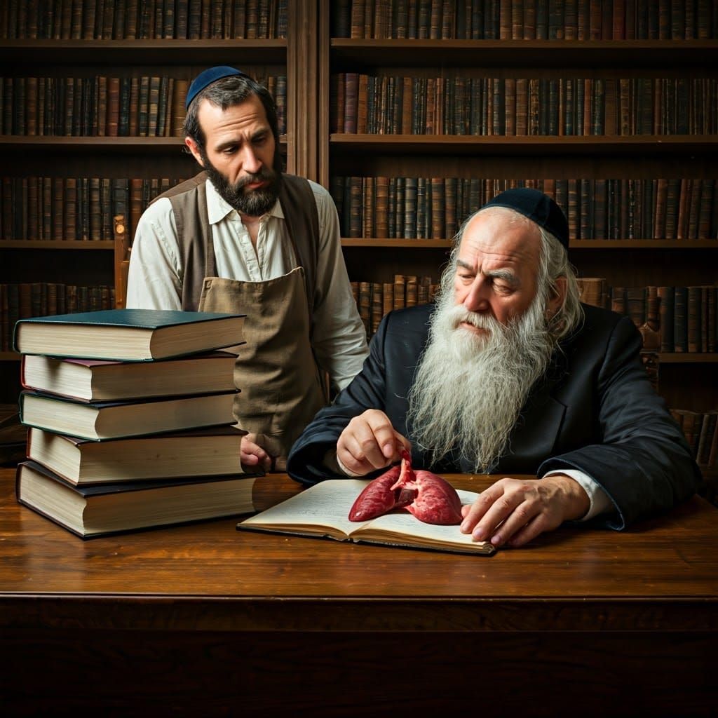 A Wise Rabbi in 18th Century Europe Contemplates Kashrut