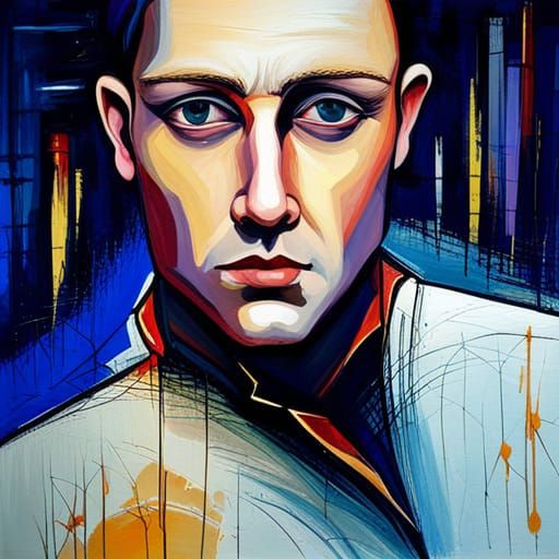 Abstract Prodigal Son in Complementary Colors