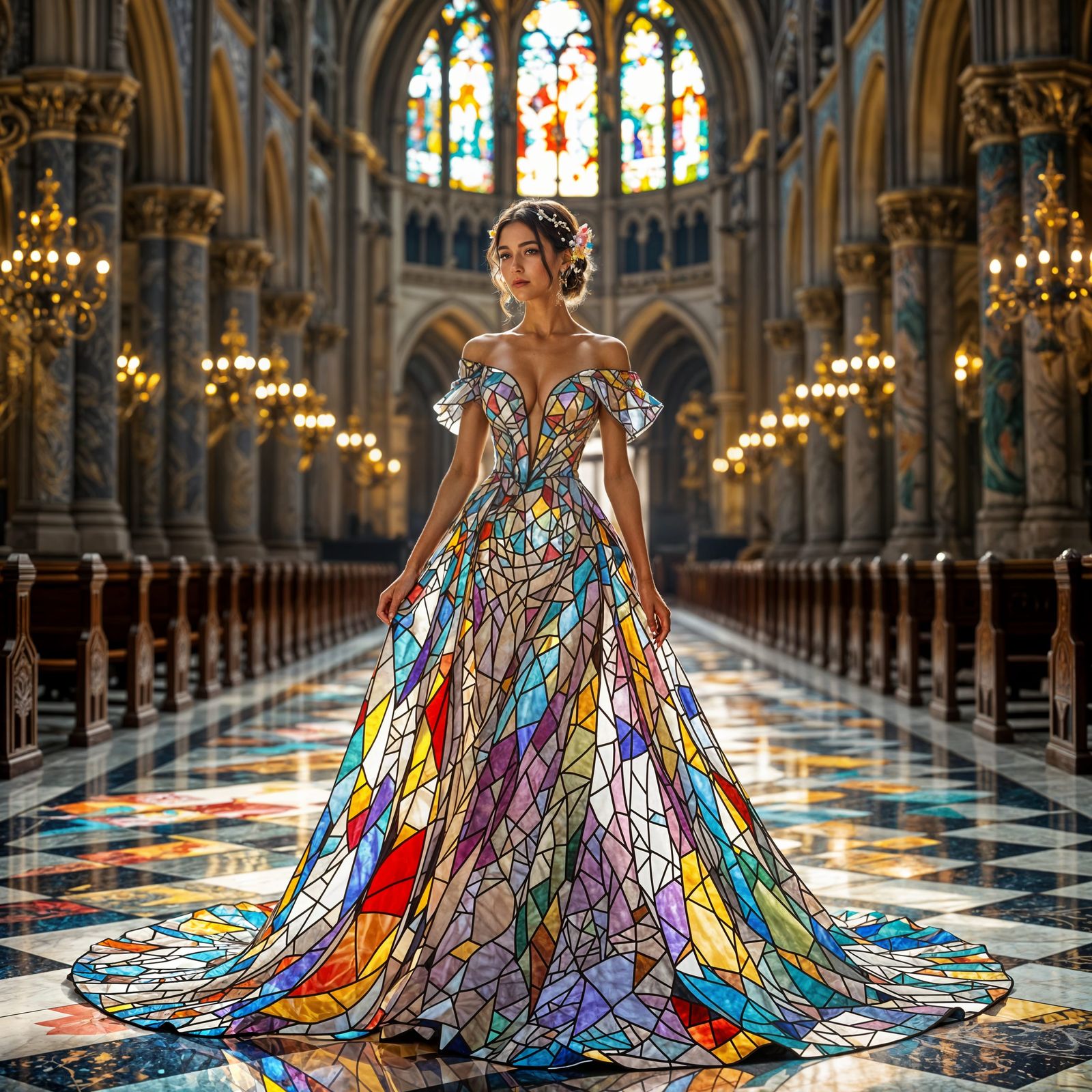 Glass Gown