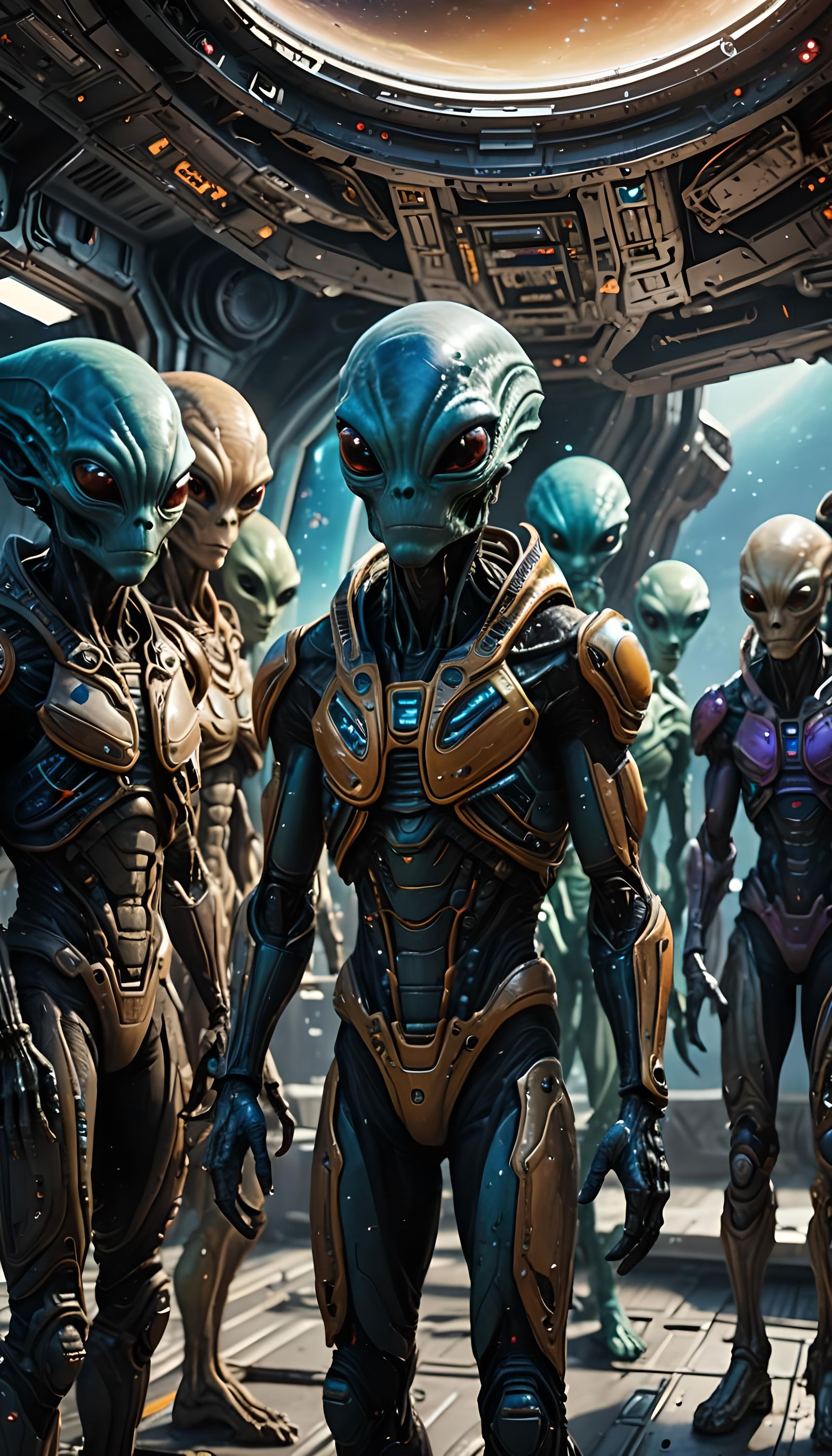 Group of Aliens