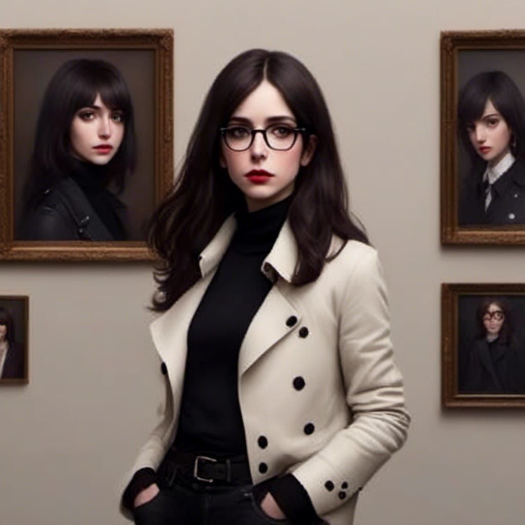 Andie Banks Portrait at Art Museum