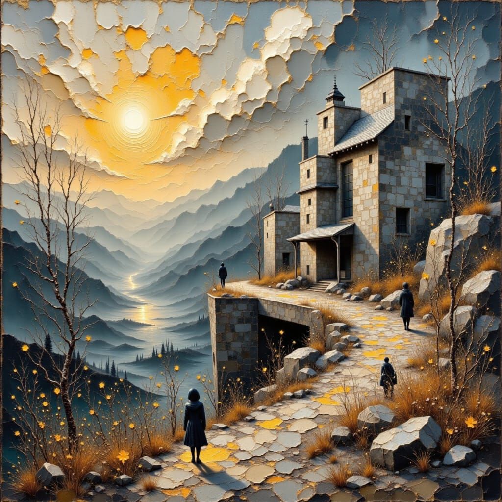 Aesthetically Pleasing Decay in Architectural Style