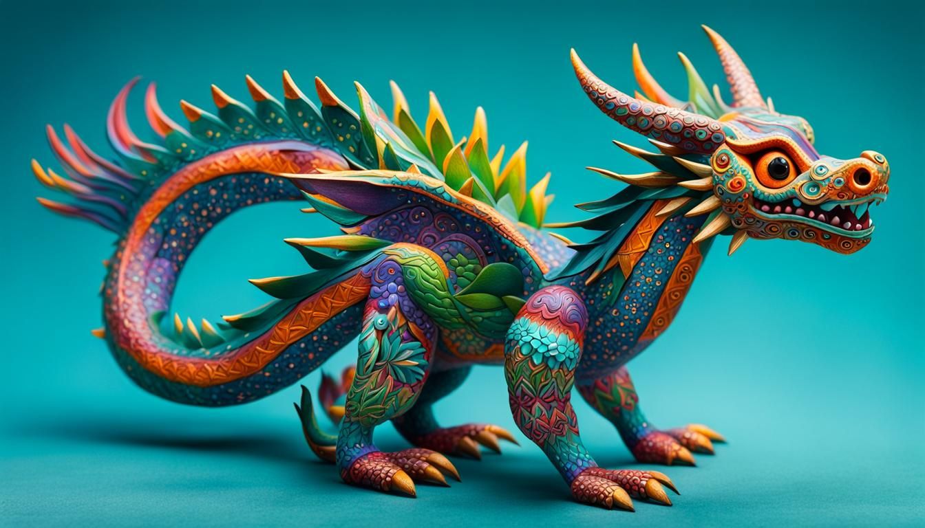 Dragon Alebrije