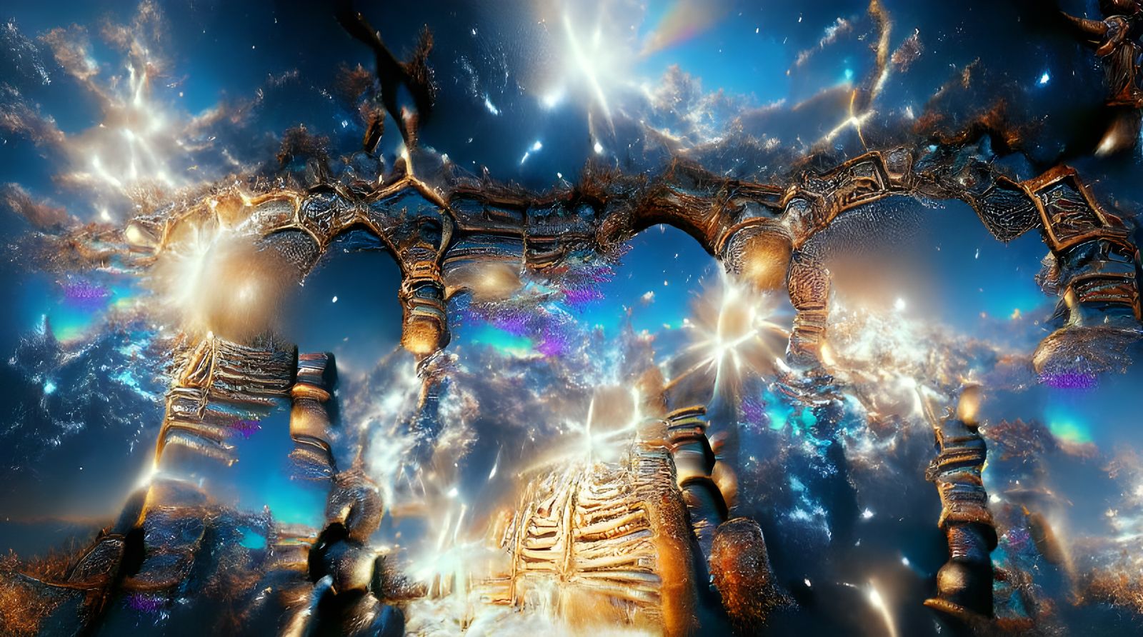 Quantum Realm: A Cosmic Astral Transcendence